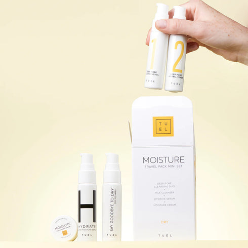 Tuel Moisture Travel Pack Mini Set
